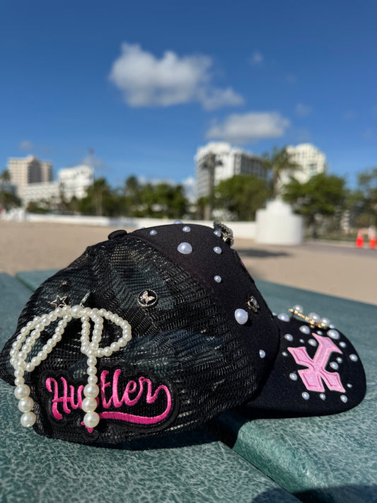 Black Booked Busy & Blessed Trucker Hat